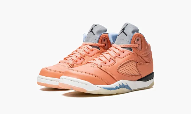Для самых маленьких Air Jordan 5 PS «Dj Khaled - Crimson Bliss» оранжевый