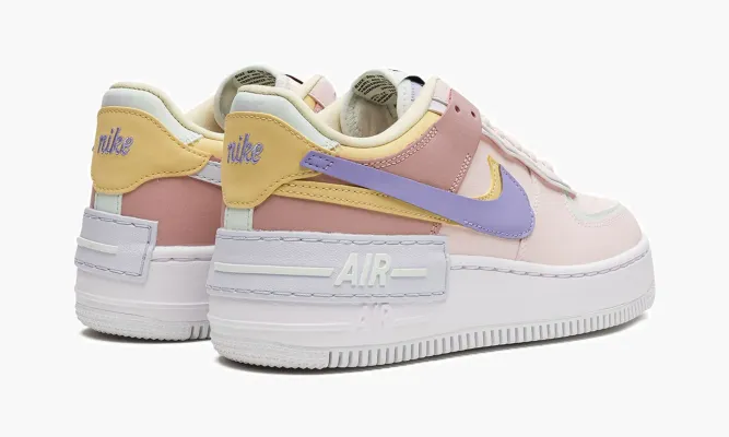 Кроссовки Air Force 1 LO SHADO MNS WMNS «Soft Pink» кремовый