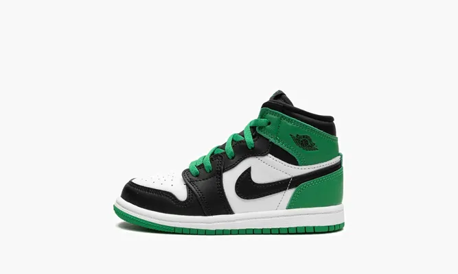 Для самых маленьких Air Jordan 1 TD «Lucky Green» зеленый