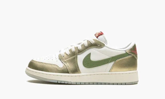 Кроссовки Air Jordan 1 Low GS «Year Of The Dragon» зеленый