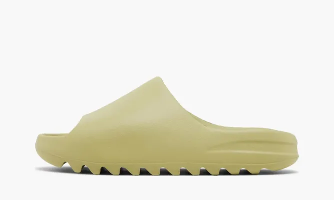 Кроссовки Yeezy Slides 'Resin' 2022 Зелёный