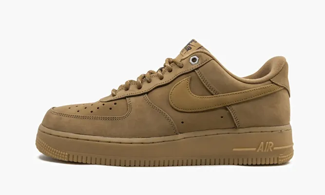 Кроссовки Air Force 1 '07 WB «Flax» коричневый