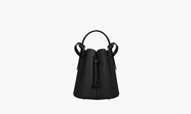 Сумки Polene Numero Huit Mini «Black» черный