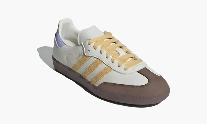 Кроссовки Adidas Samba OG WMNS «Off White Violet Tone» белый