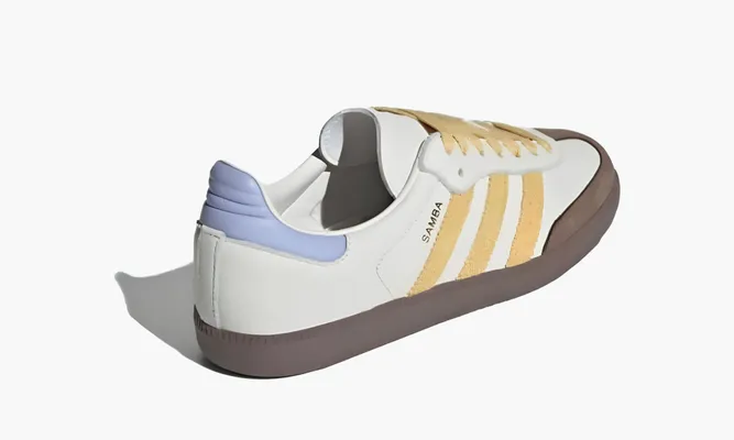Кроссовки Adidas Samba OG WMNS «Off White Violet Tone» белый