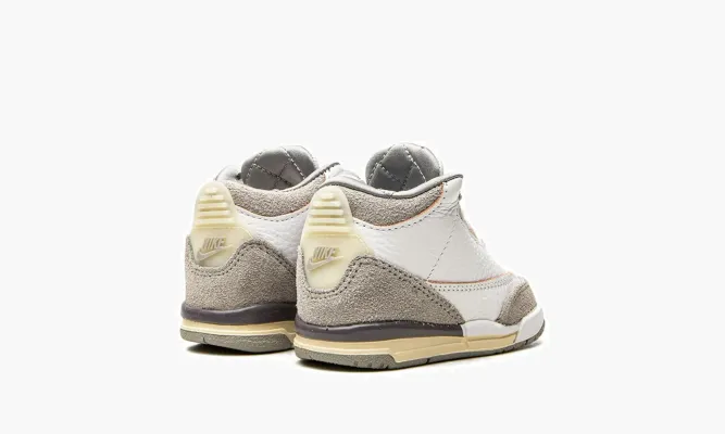 Для самых маленьких Air Jordan 3 Retro SP TD «A Ma Maniere - Raised By Women» белый