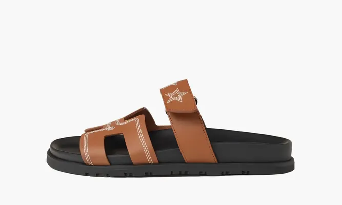 Обувь Hermes Slates «Star» коричневый