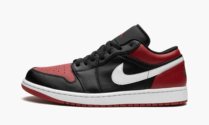 Кроссовки Air Jordan 1 Low «Alternate Bred Toe» черный