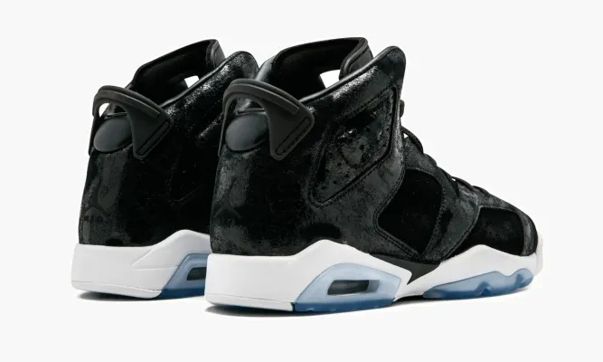 Кроссовки Air Jordan 6 Retro Prem Hc Gg «Heiress - Black Suede» черный