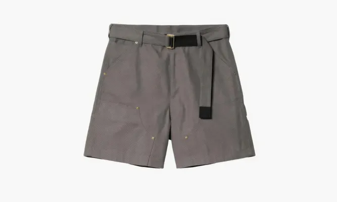 Одежда Sacai X Carhartt Shorts WIP «Grey» серый