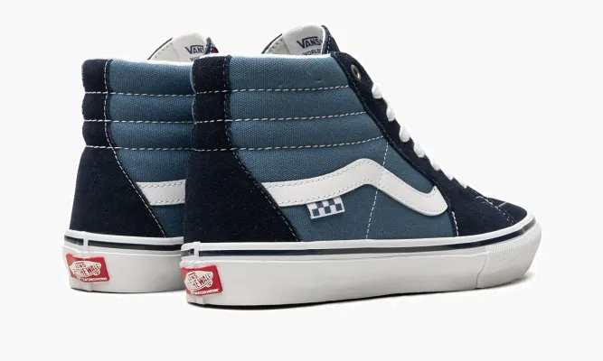 Кроссовки Vans Sk8-hi «Navy / White» синий