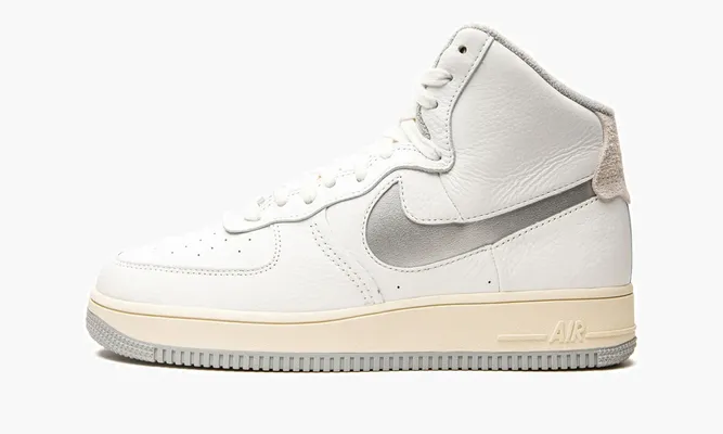 Кроссовки Air Force 1 HIGH SCULPT MNS WMNS «White / Silver» белый