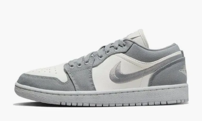 Кроссовки Air Jordan 1 Low SE WMNS «Light Steel Grey» серый,белый