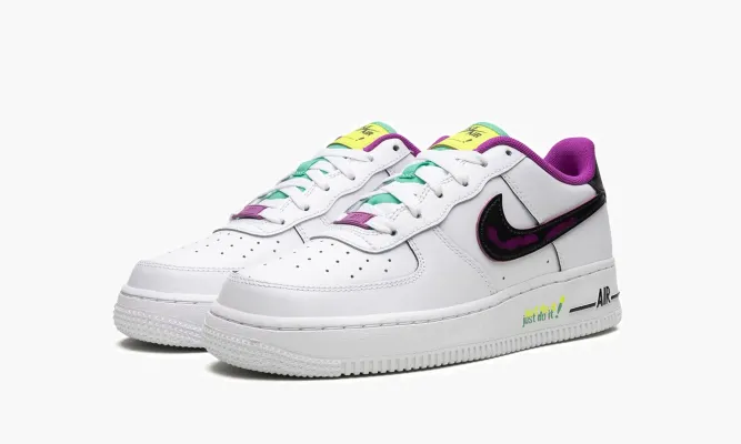 Кроссовки Air Force 1 Low '07 LV8 «Just Do It!» белый