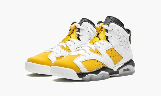 Кроссовки Air Jordan 6 GS «Yellow Ochre» желтый