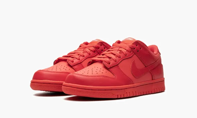 Кроссовки Nike Dunk Low GS «Track Red» красный