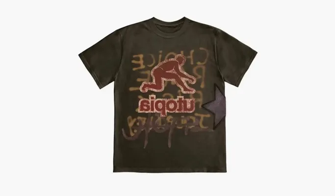 Одежда Travis Scott Cactus Jack T-Rexx Shirt «Multicolor» коричневый