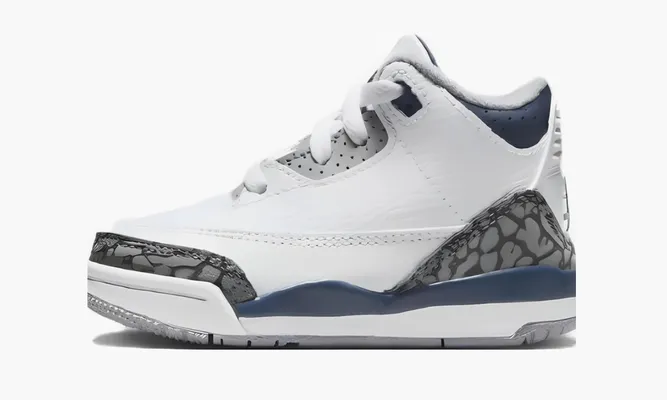Кроссовки Air Jordan 3 Retro TD «Midnight Navy» синий