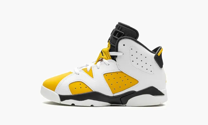 Для самых маленьких Air Jordan 6 PS «Yellow Ochre» желтый