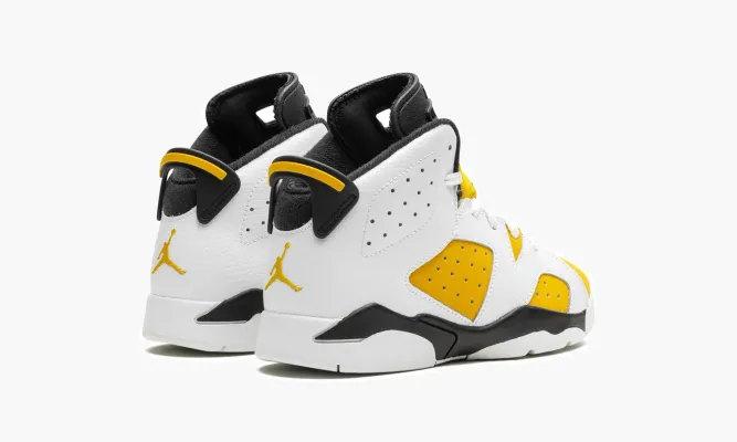 Для самых маленьких Air Jordan 6 PS «Yellow Ochre» желтый