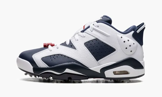 Кроссовки Air Jordan 6 Golf «Olympic» черный