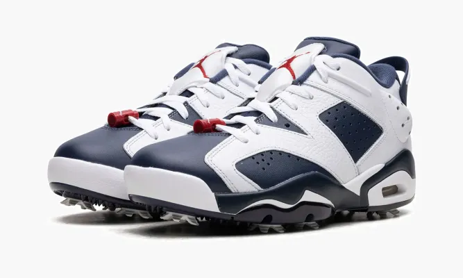 Кроссовки Air Jordan 6 Golf «Olympic» черный