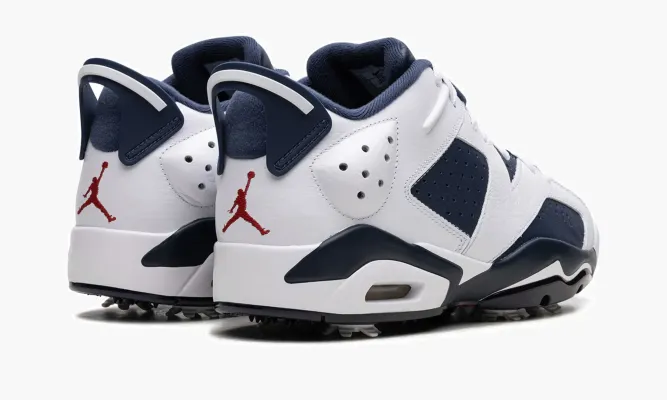 Кроссовки Air Jordan 6 Golf «Olympic» черный