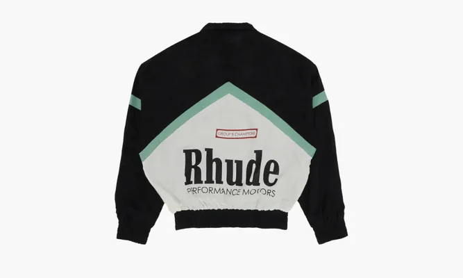 Одежда RHUDE Awakening Track Jacket «Black / Green / Creme» черный