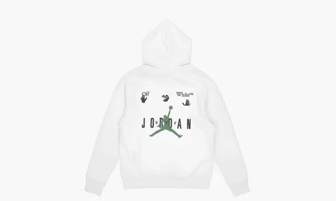 Одежда Jordan X Off-white Hoodie «White» белый