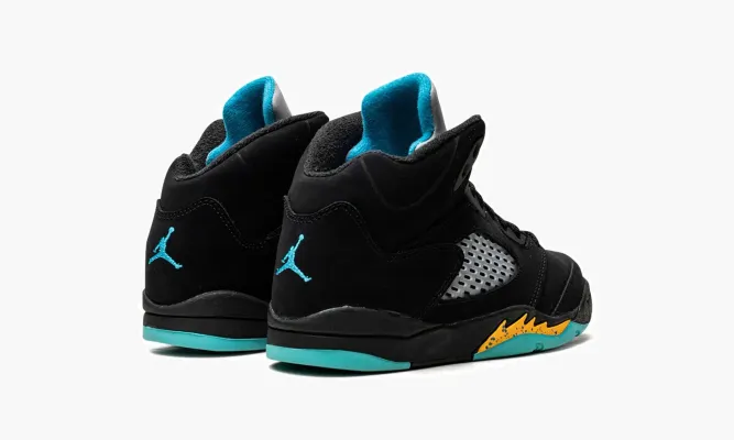 Для самых маленьких Air Jordan 5 PS «Aqua» черный