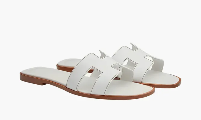 Обувь Hermes Slates «White» белый