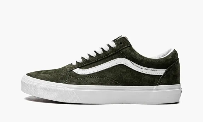 Кроссовки Vans Old Skool «Pig Suede» зеленый