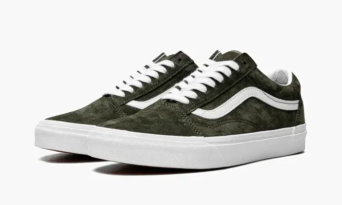 Кроссовки Vans Old Skool «Pig Suede» зеленый