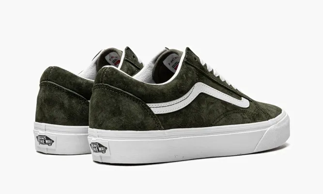 Кроссовки Vans Old Skool «Pig Suede» зеленый