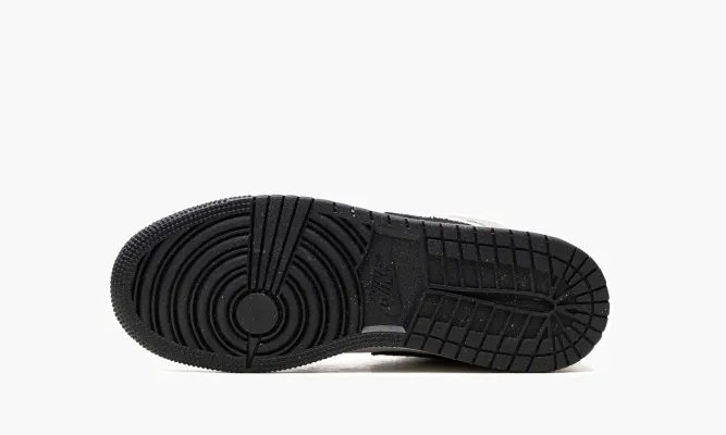Кроссовки Air Jordan 1 Mid SE Craft GS «Cement Grey» серый