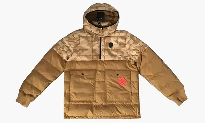 Одежда Nike Lebron Hybrid Half Pull Chain Warm Down Yellow бежевый