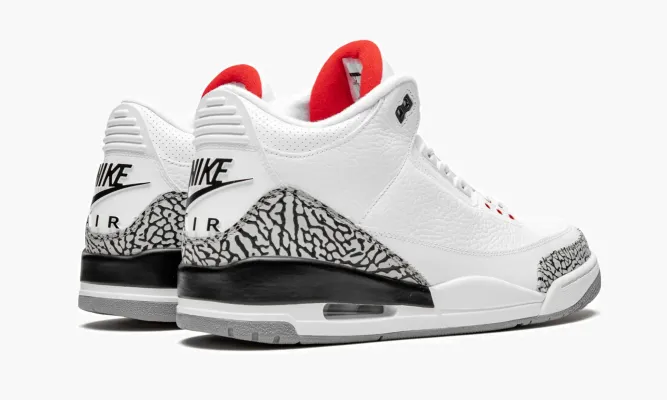 Кроссовки Air Jordan 3 Retro «White Cement '88 2013» белый