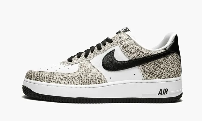 Кроссовки Air Force 1 Low Retro «Cocoa Snake 2018» белый,коричневый