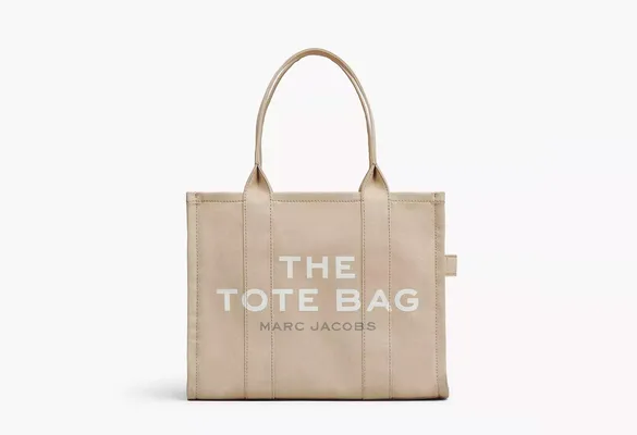 Сумки Marc Jacobs The Canvas Large Tote Bag «Beige» бежевый