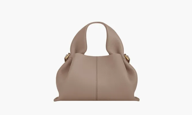 Сумки Polene Numero Neuf Mini «Taupe» серый