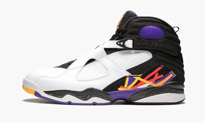 Кроссовки Air Jordan 8 Retro «Three-peat» белый