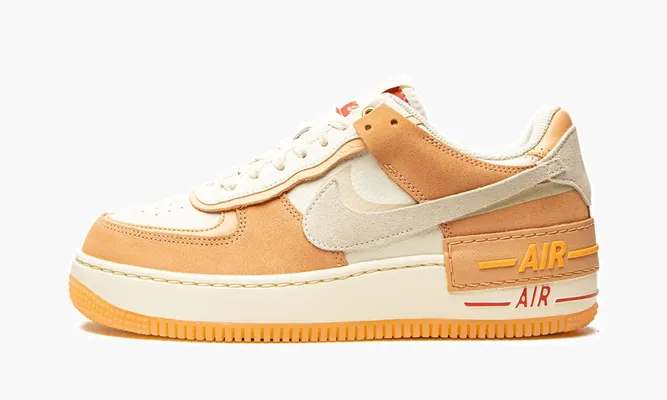 Кроссовки Air Force 1 SHADO MNS WMNS «Sisterhood - Cashmere» кремовый,белый