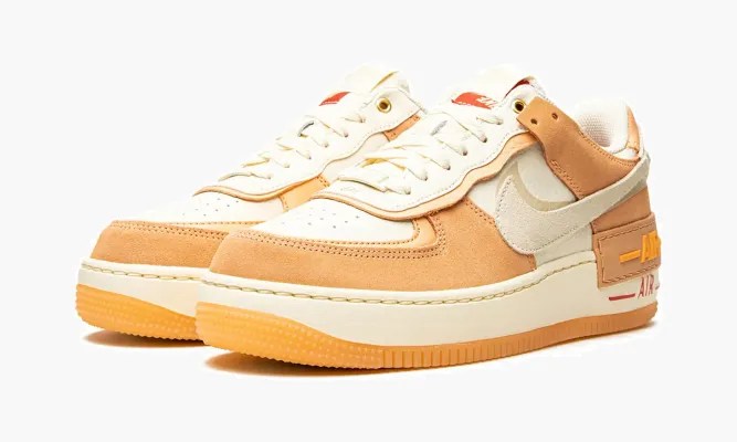 Кроссовки Air Force 1 SHADO MNS WMNS «Sisterhood - Cashmere» кремовый,белый