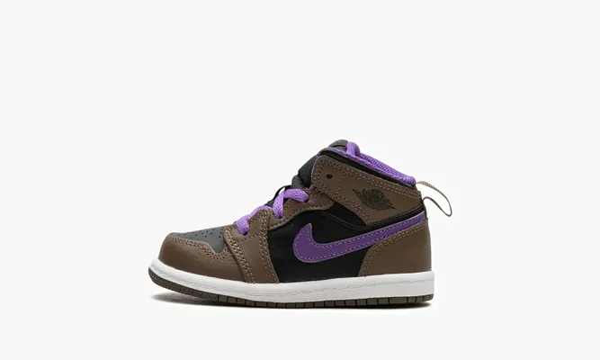 Кроссовки Air Jordan 1 Mid «Palomino» коричневый