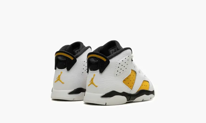 Для самых маленьких Air Jordan 6 Retro TD «Yellow Ochre» белый