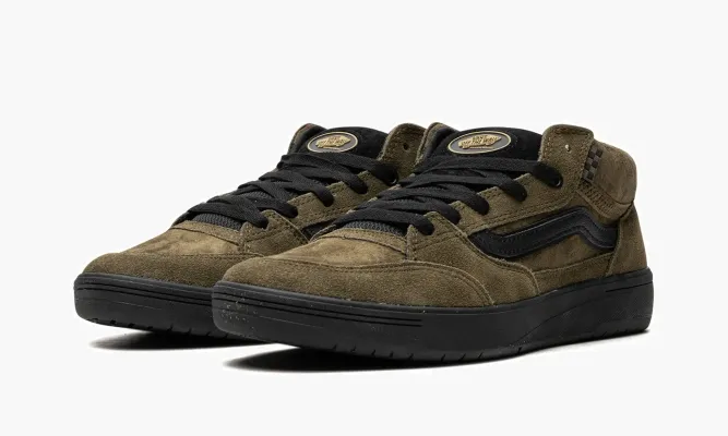 Кроссовки Vans Beatrice Domond X Zahba Mid «Autumn» зеленый