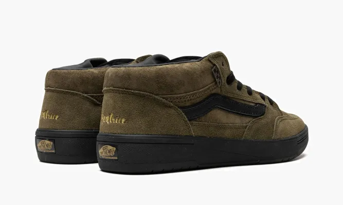 Кроссовки Vans Beatrice Domond X Zahba Mid «Autumn» зеленый
