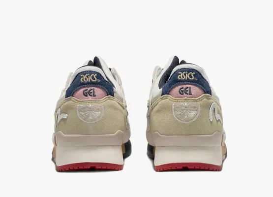 Кроссовки Evisu x Gel Lyte 3 «Birch» серый,бежевый