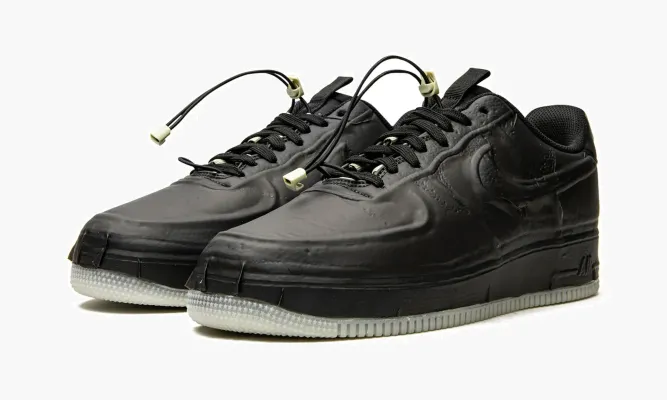 Кроссовки Air Force 1 Low Experimental «Black / Glow» черный