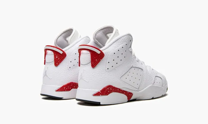 Для самых маленьких Air Jordan 6 Retro PS «Red Oreo» белый